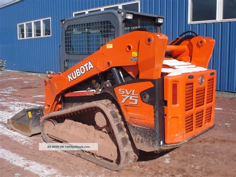 kubota skid steer with tracks|kubota 75 track skid steer.